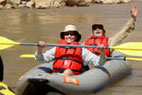 Desolation Canyon inflatable kayaking