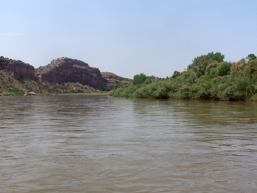 The beautiful Ruby/Horsethief Canyon on the Colorado River